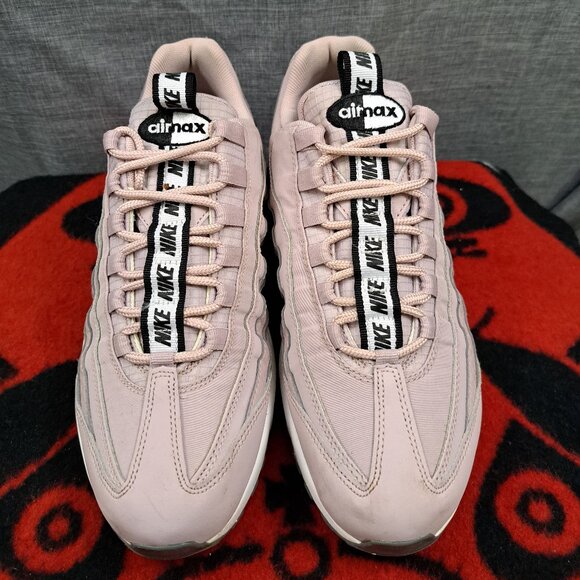 %Size 8.5 Men Nike Air Max 95 SE Particle Rose Black Suede Leather / A 18 main image 11